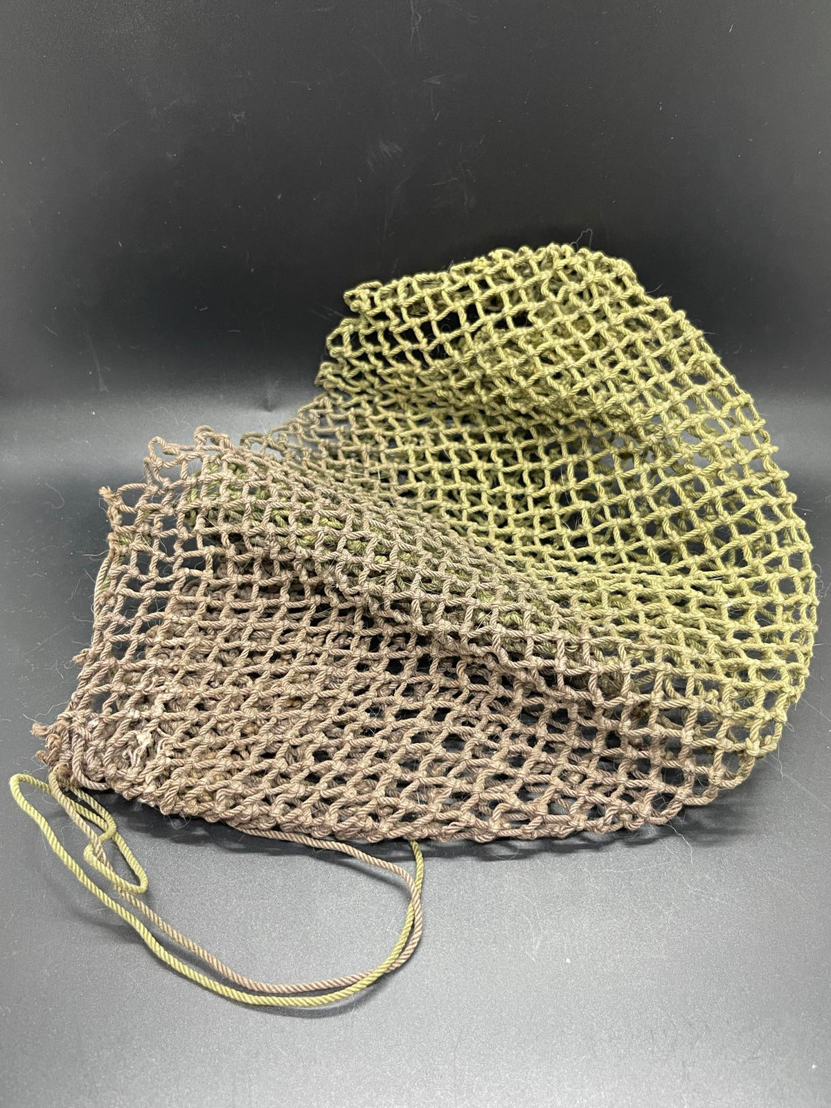 Ww2 Net Texture CANADIAN WW2 TWO TONE HELMET CAMOUFLAGE NET – OriginalGermanMilitaria