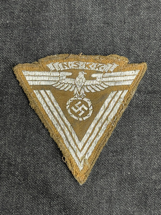 GERMAN WW2 NSKK "ALTEKAMPFER” OLD FIGHTER'S SLEEVE CHEVRON PATCH