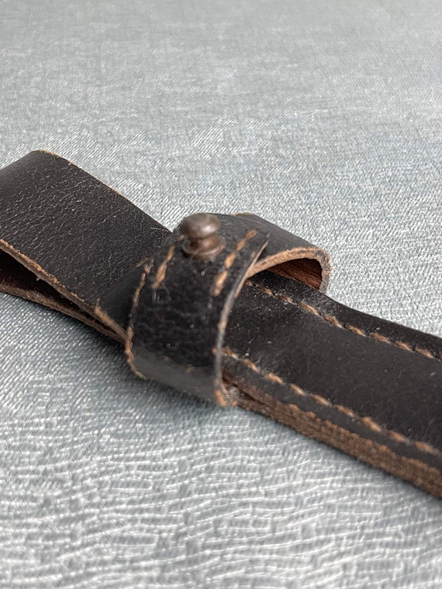 GERMAN WW2 LATE WAR SKELETON TYPE K98 BAYONET FROG RBNR MARKED