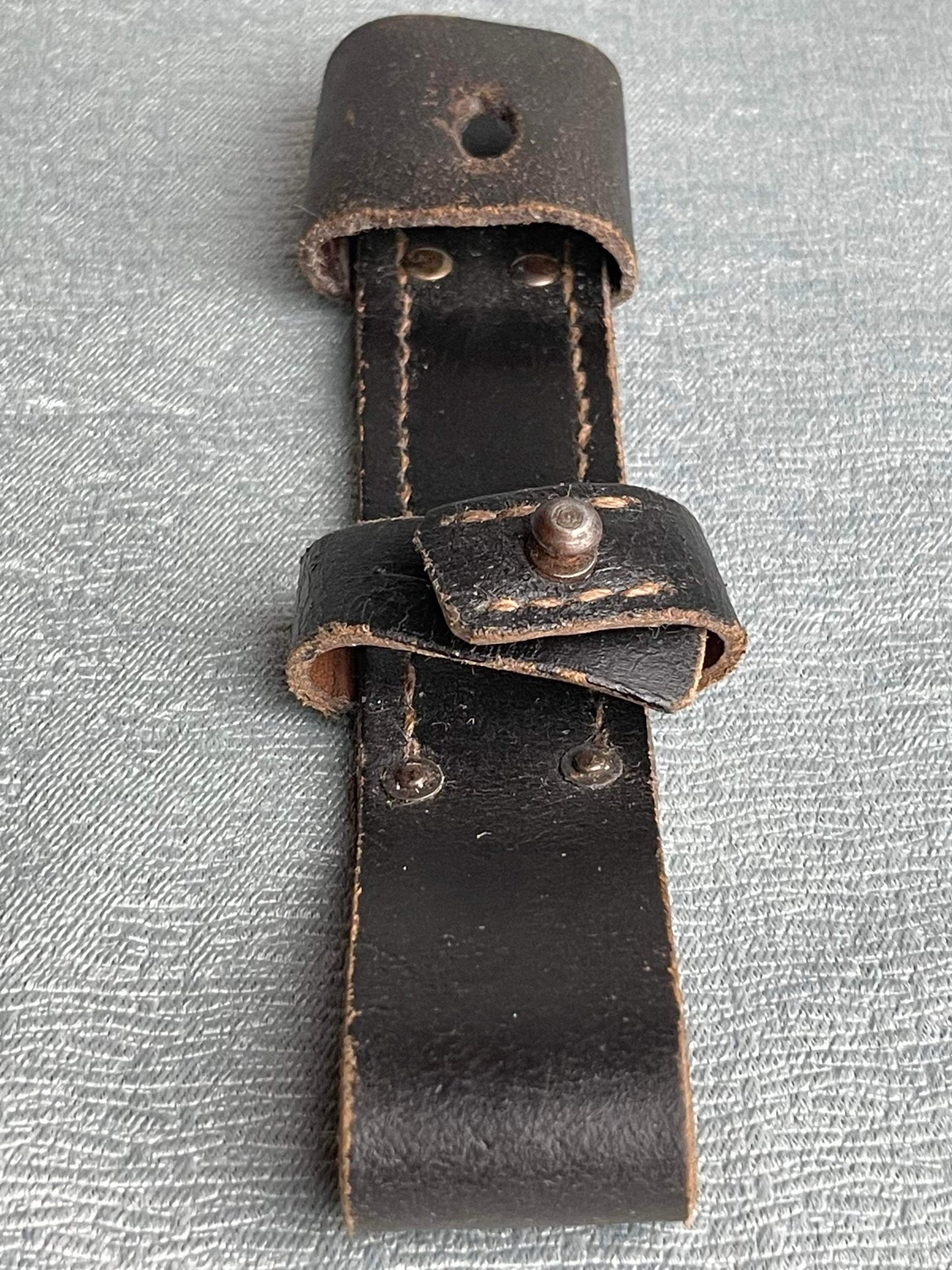 GERMAN WW2 LATE WAR SKELETON TYPE K98 BAYONET FROG RBNR MARKED