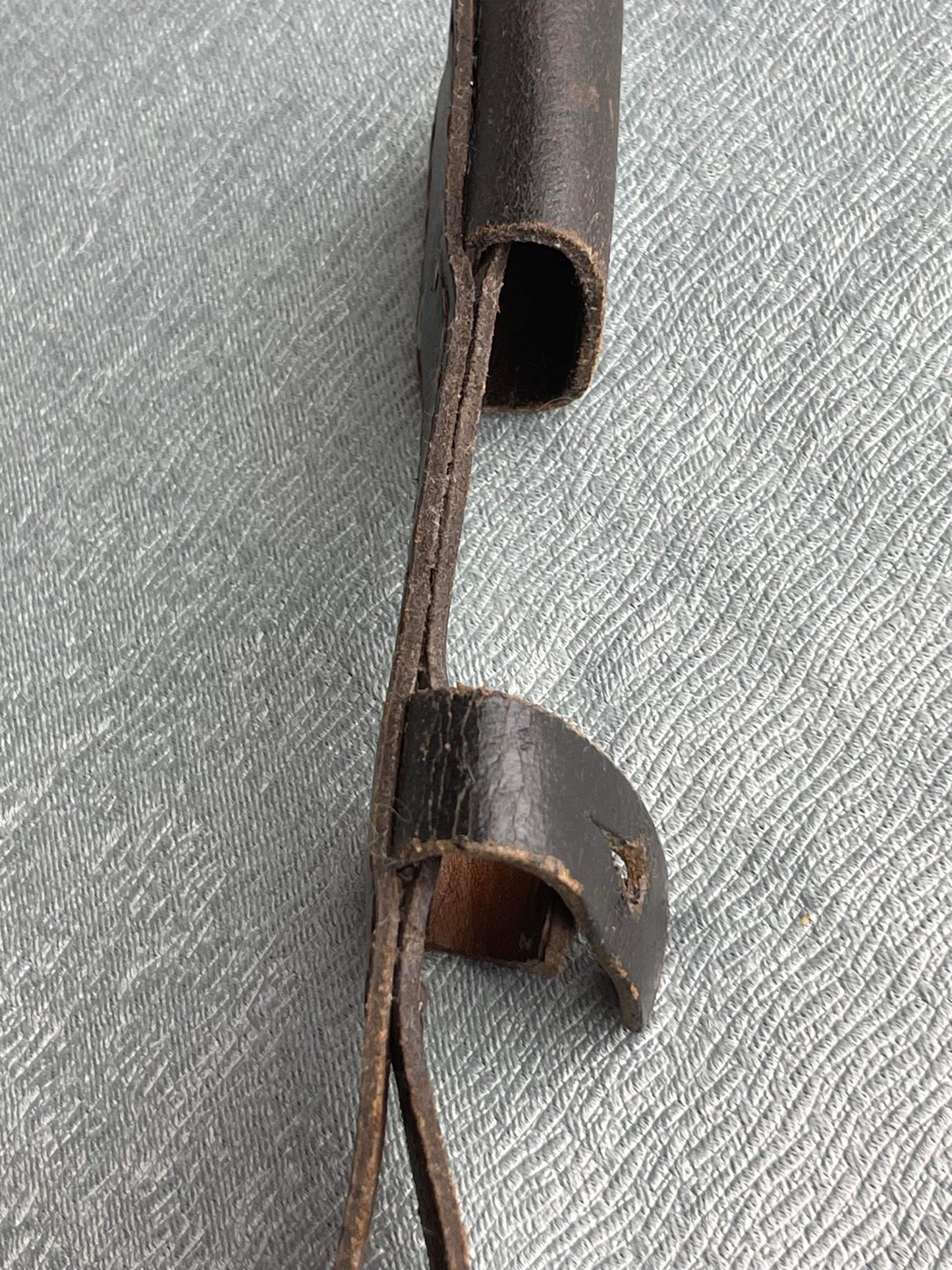 GERMAN WW2 LATE WAR SKELETON TYPE K98 BAYONET FROG RBNR MARKED