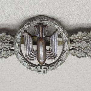 Luftwaffe Bomber Pilot's Clasp Bronze Grade by F & B L