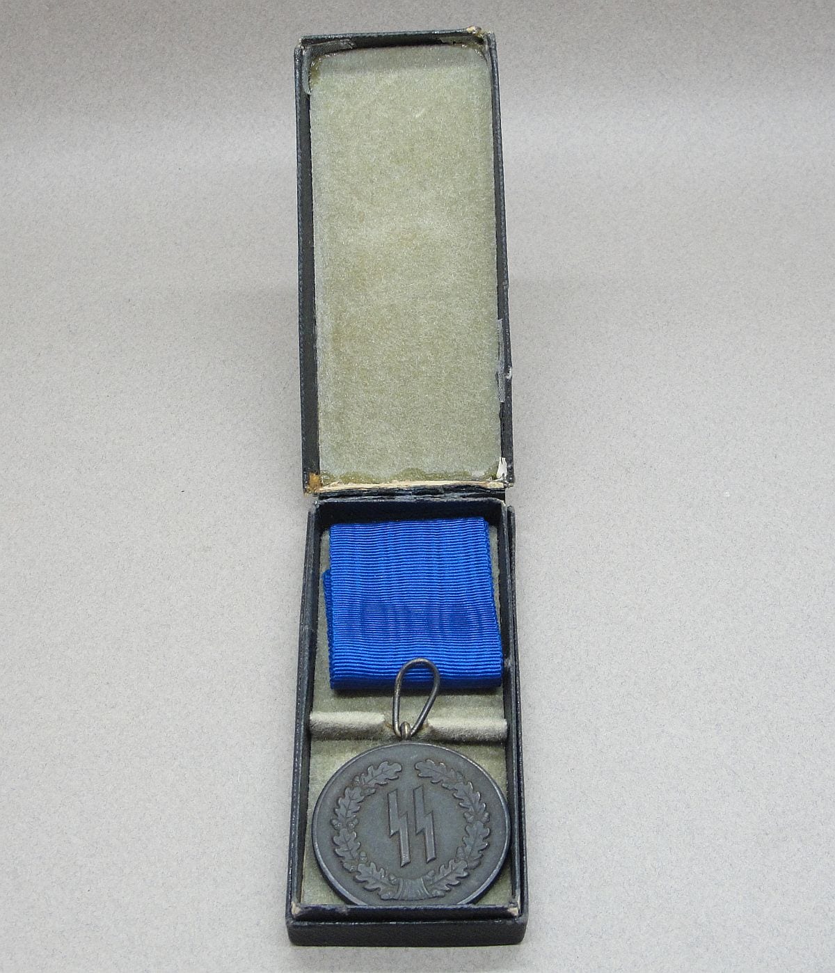 Cased SS 4 Year Long Service Medal - Original German Militaria