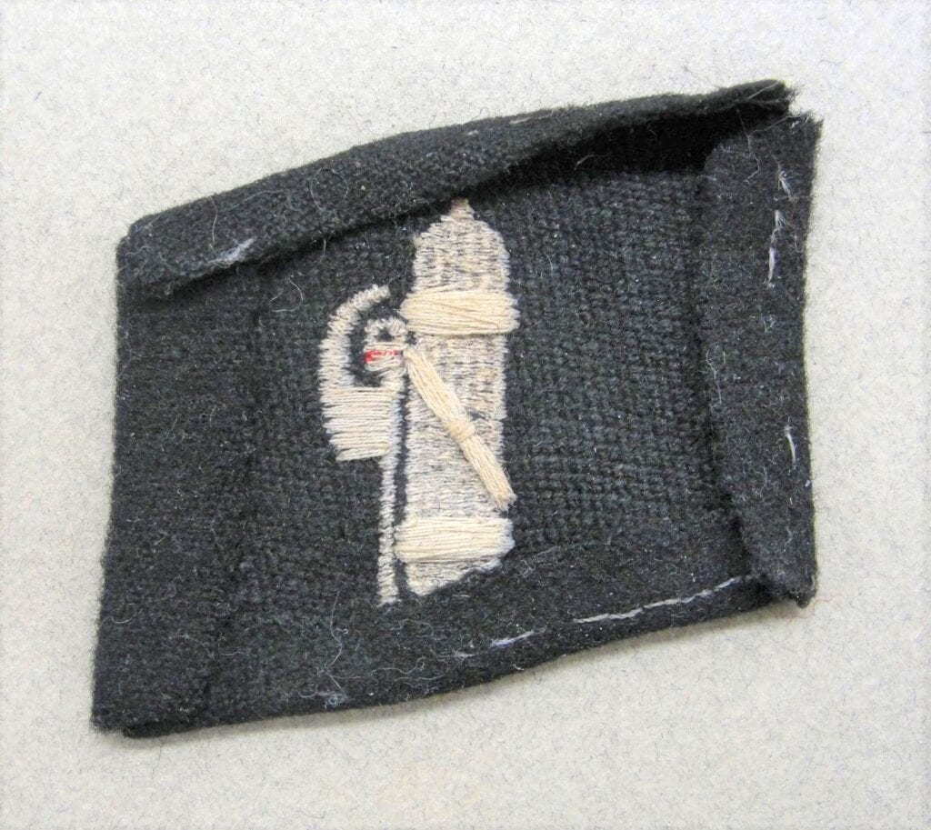 Italian Waffen-SS Collar Tab - Original German Militaria