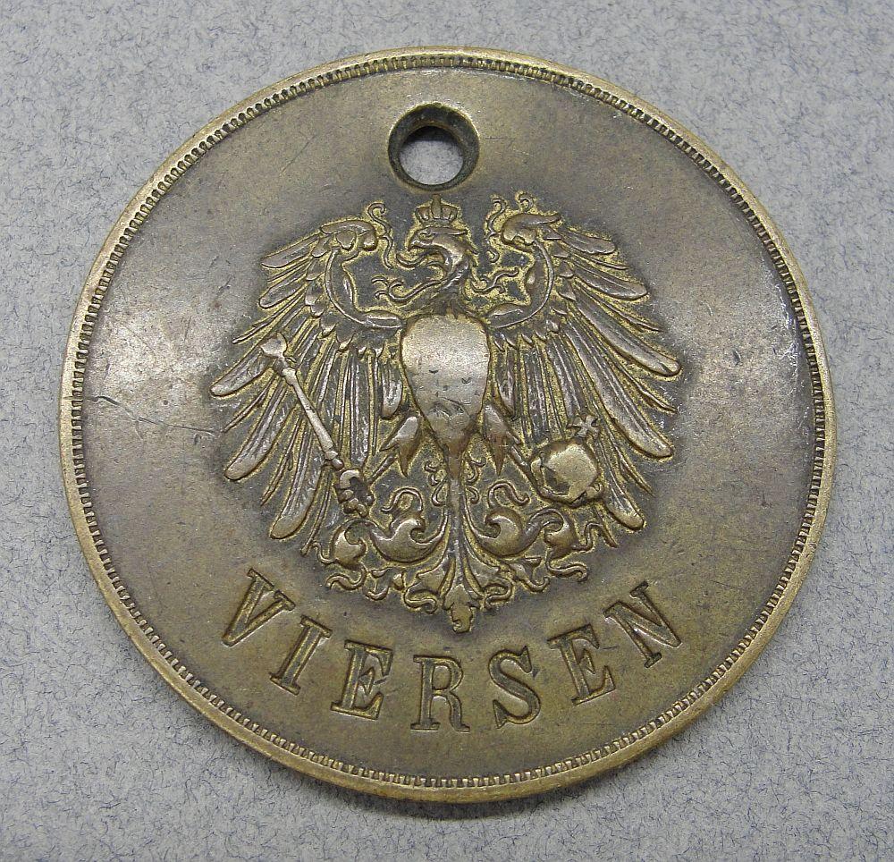 Imperial Police Detective ID Disc from Viersen