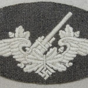 Luftwaffe Flak Artillery Personnel's Trade Badge