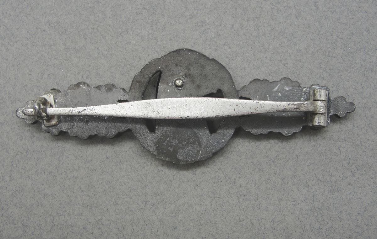Luftwaffe Reconnaissance Squadron Clasp, Silver Grade, by "BSW"
