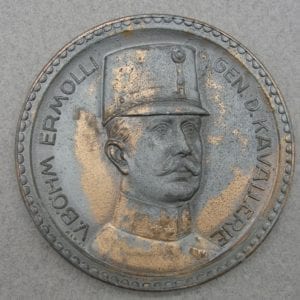 Generalfeldmarschall Eduard Freiherr von Böhm-Ermolli Table Medal