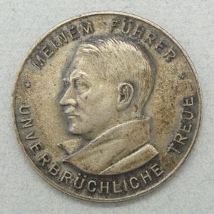 1934 Medal for Swearing in of Political Leaders Westfalen - Süd