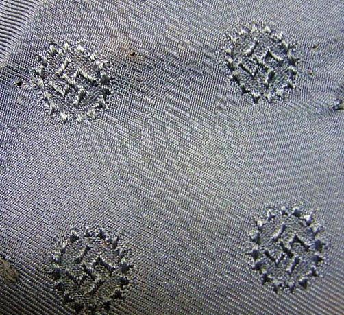 Piece of Fabric with DAF Logos