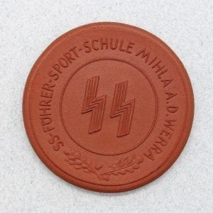 SS Führer Sports School Meissen Medallion