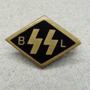 Flemish Allgemeine-SS "SS BL" Financial Supporter's Badge