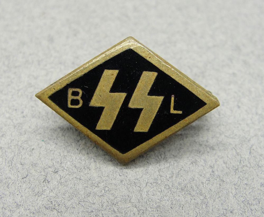 Flemish Allgemeine-SS "SS BL" Financial Supporter's Badge