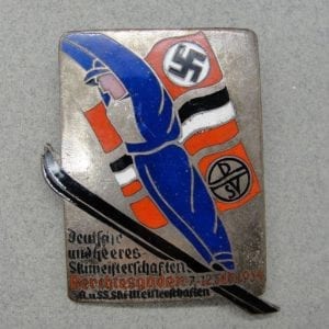 SA/SS 1934 Berchtesgaden Ski Competition Badge