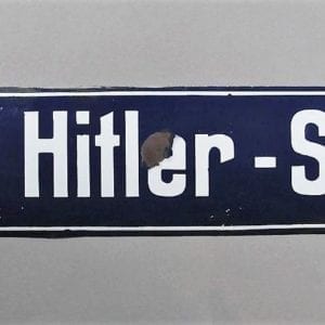 Adolf Hitler - Straße Street Sign