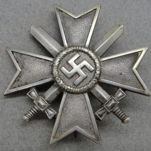 War Merit Cross, First Class, With Swords by "15" Friedrich Orth