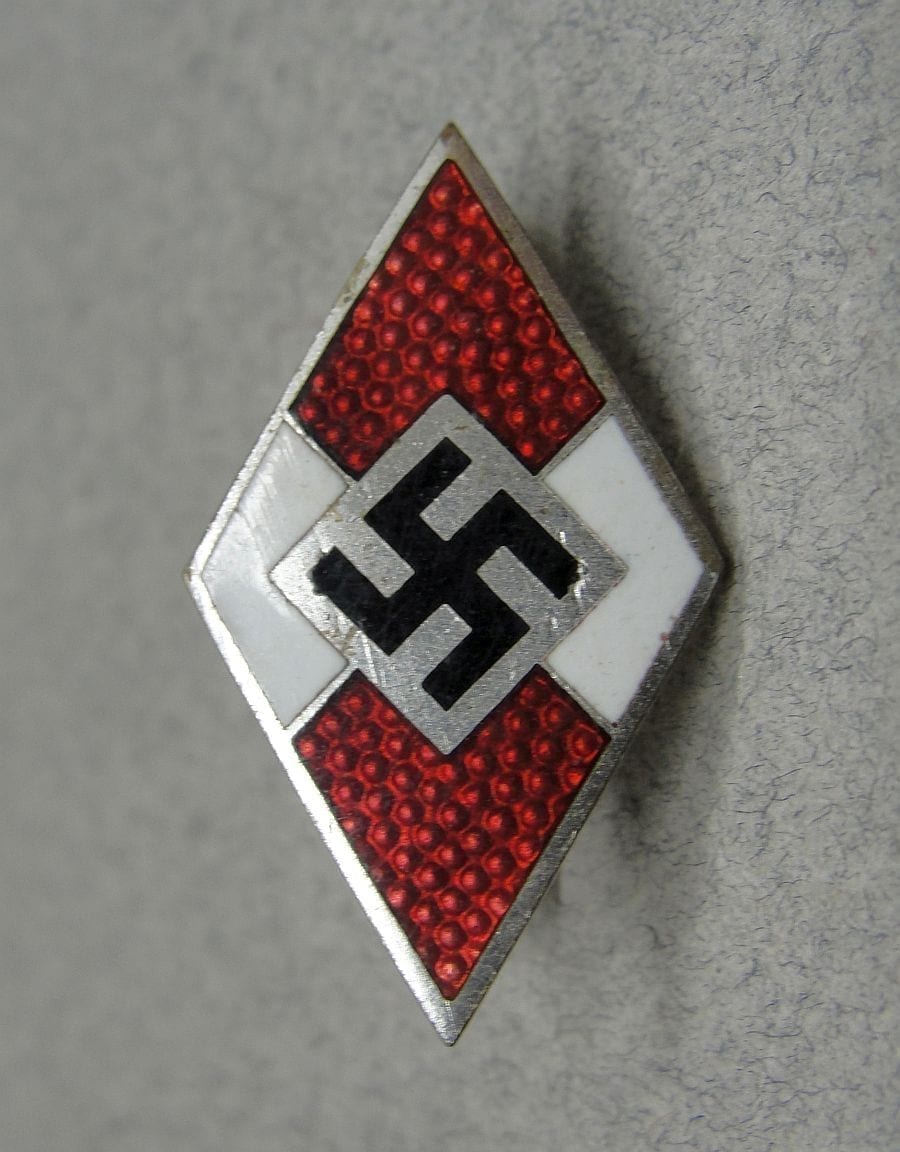 Hitler Youth Membership Badge by RZM M1/128