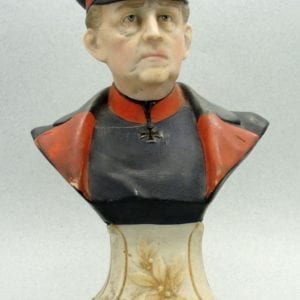 Porcelain Bust of Field Marshal Helmuth Graf von Moltke the Elder