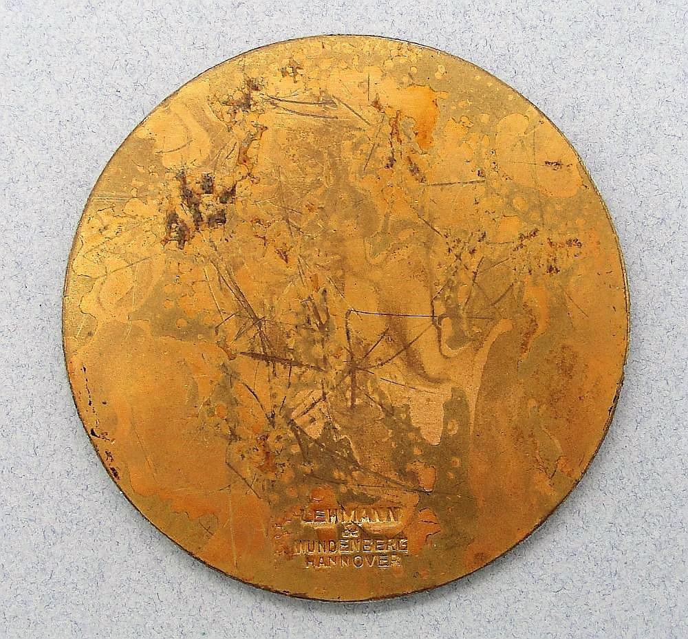 NSKK 1937 Table Medal