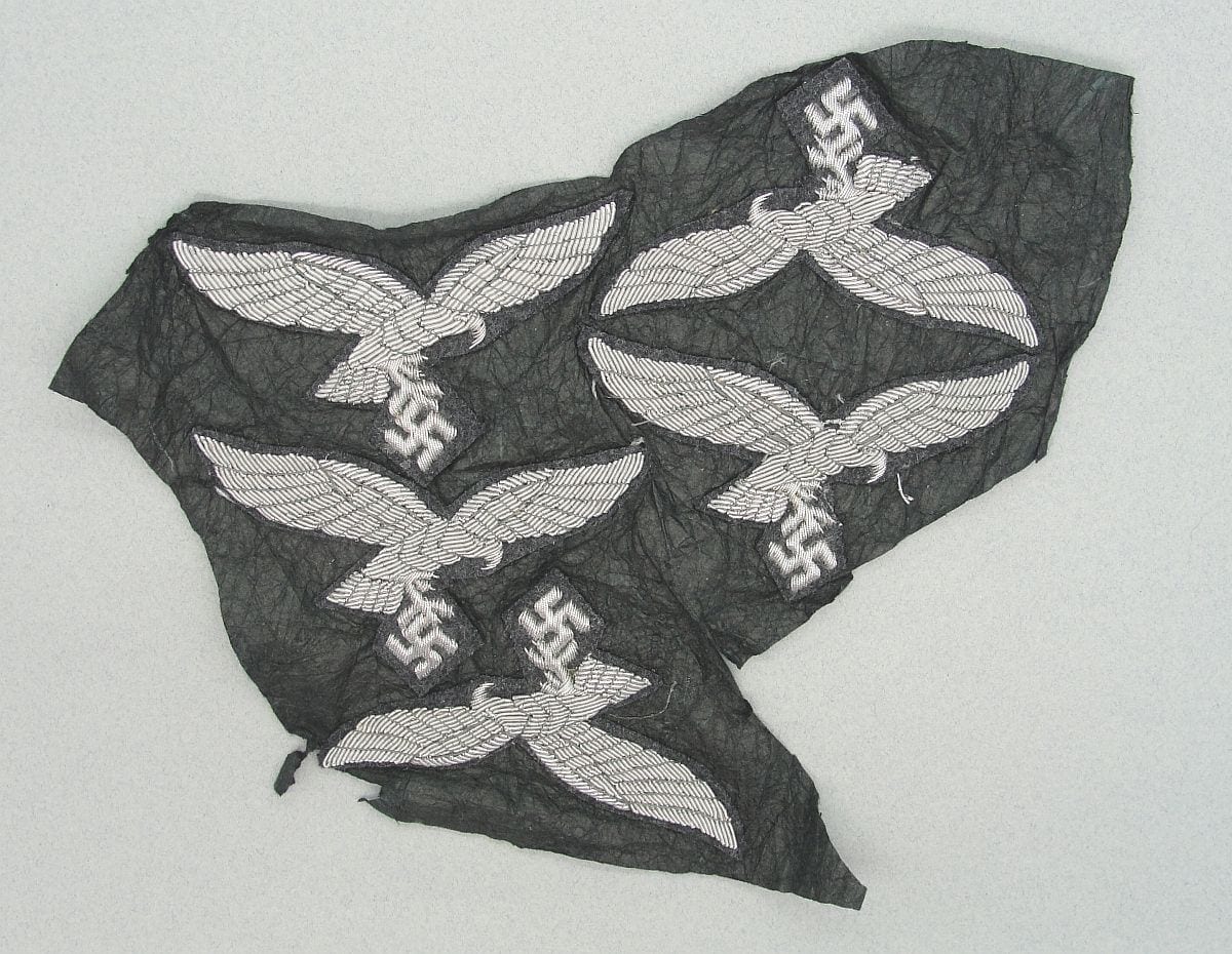 Luftwaffe Officer's Breast Eagle, Sheet of 5