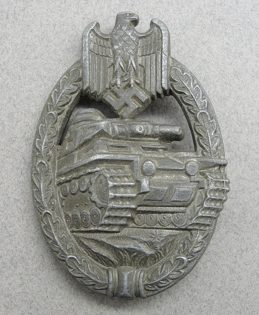 Army/Waffen-SS Panzer Assault Badge, Bronze Grade