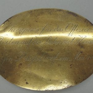 1842 Cavalry Officer Prize from Dusseldorf