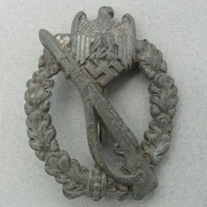 Army/Waffen-SS Infantry Assault Badge, Silver Grade