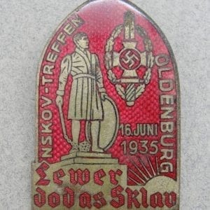 1935 Enamel NSKOV Badge