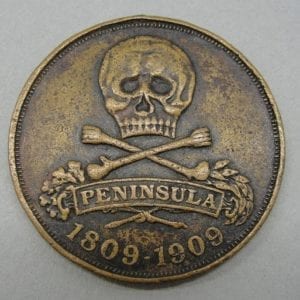 1809-1909 Peninsula Brunswick Hussars Medal