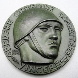 Italian Soldier's Exhibition in Berlin - Munich -Vienna Medal