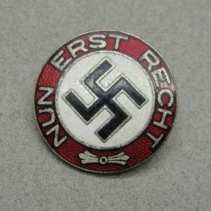 NUN ERST RECHT Propaganda Badge - 22mm