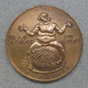 Anti-Semitic Medallion