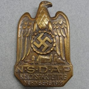 1933 NÜRNBERG REICHSPARTEITAG Badge