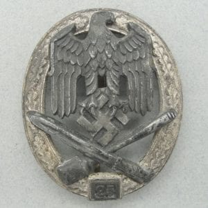 General Assault Badge, "25" Numbered Version by "RK"
