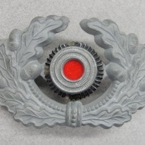 Army Visor Cap Wreath and Cockade