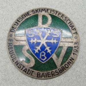 1933 DSV Ski Championship Badge