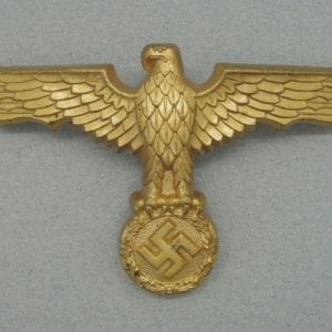 Kriegsmarine Pith Helmet Eagle