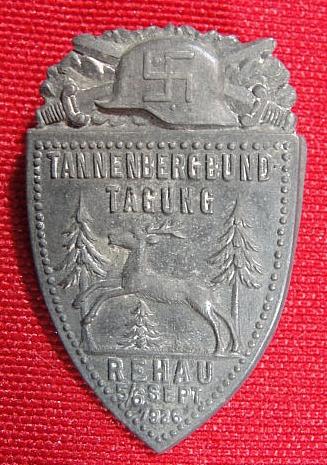 1926 Far-Right TANNENBERGBUND Badge