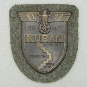 KUBAN Shield on Army/Waffen-SS Backing Choice!