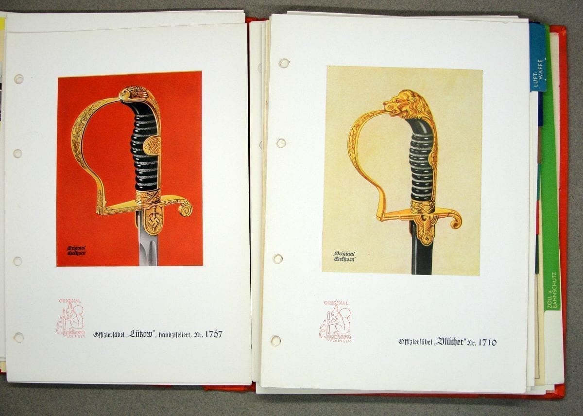 Eickhorn Dagger and Edged Weapons Catalog