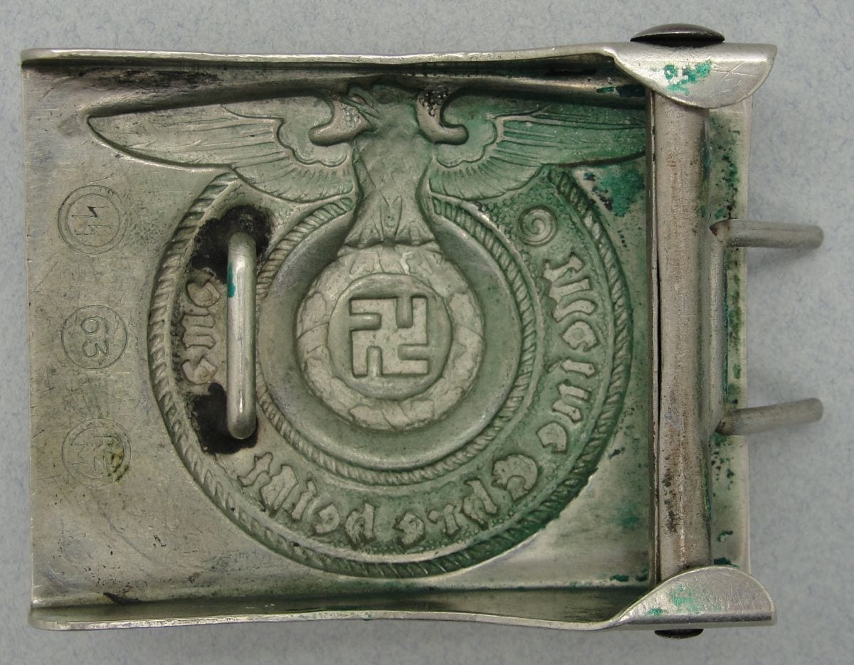 SS EM/NCO'S Belt Buckle by "SS 63 RZM"