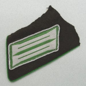 Police Officer's Collar Tab on Piece of Collar