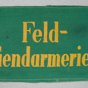 Army/Waffen-SS "Feld-Gendarmerie" Field Police Armband