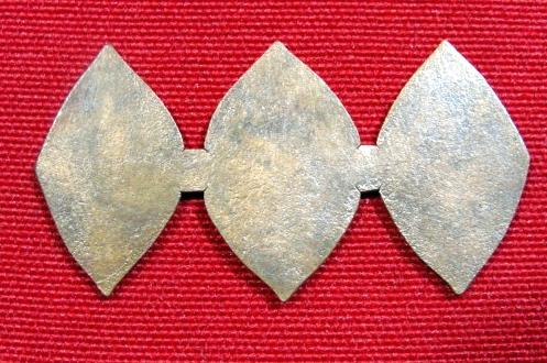 Strip of Three Hitler Youth Dagger Grip Diamond Planchets