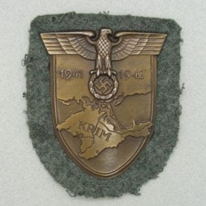Krim Shield on Army/Waffen-SS Backing