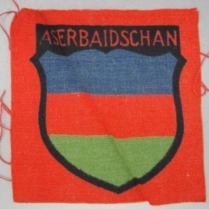 ASERBAIDSCHAN Foreign Volunteer Shield, Printed