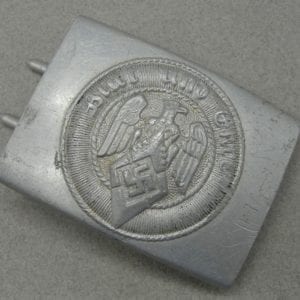 Hitler Youth Belt Buckle by "RZM M4/27"