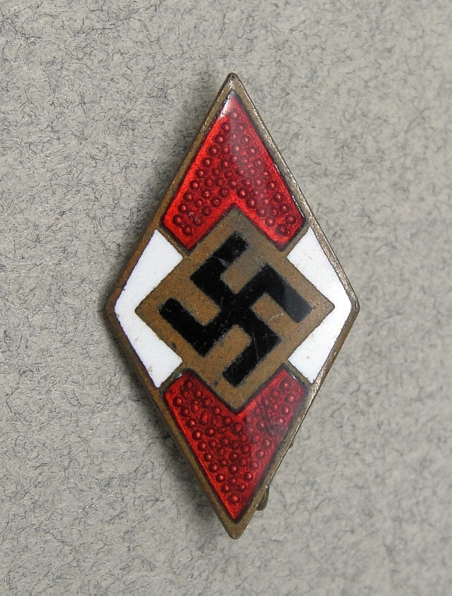 Hitler Youth Membership Badge by RZM 23