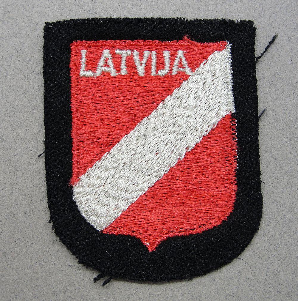 Waffen-SS Latvian Volunteer Sleeve Shield