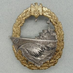 Kriegsmarine Destroyer Badge by G.W.L.